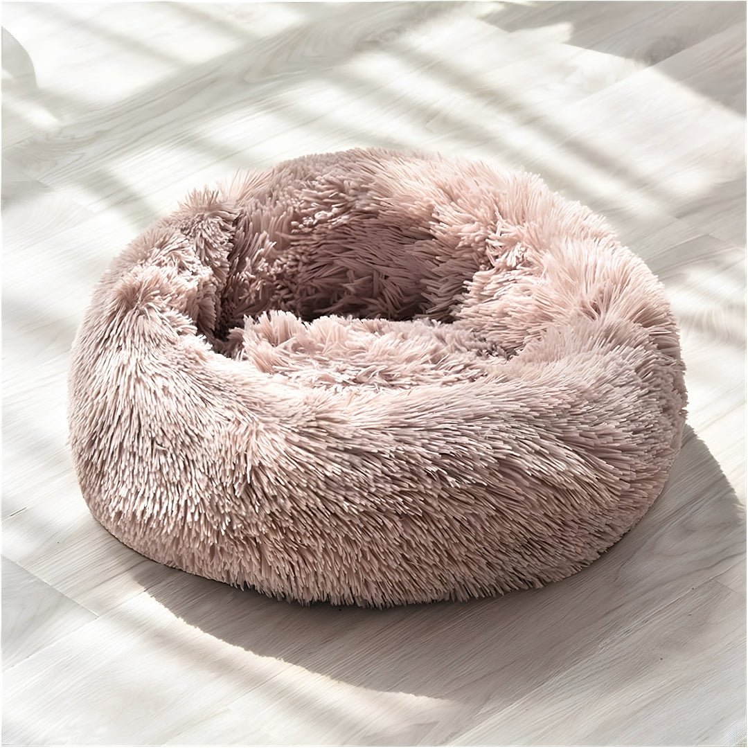 Round Anti-Slip Pet Bed – Soft & Breathable (70 cm)