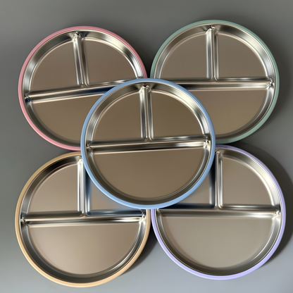 Stainless Steel Suction Plate for Babies