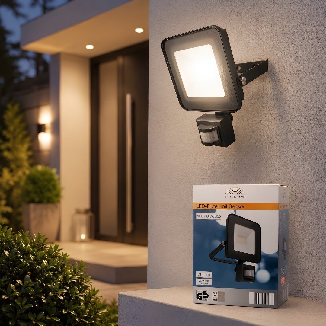 كشاف I-Glow مع مستشعر 10 وات
