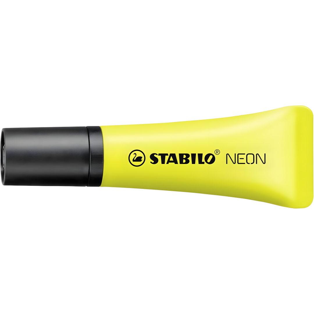 STABILO NEON YELLOW HIGHLIGHTER SET OF 3