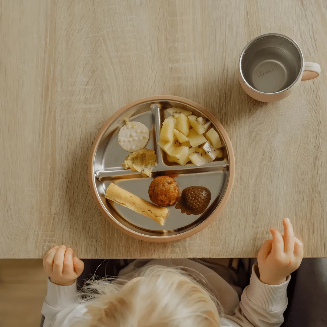 Stainless Steel Suction Plate for Babies