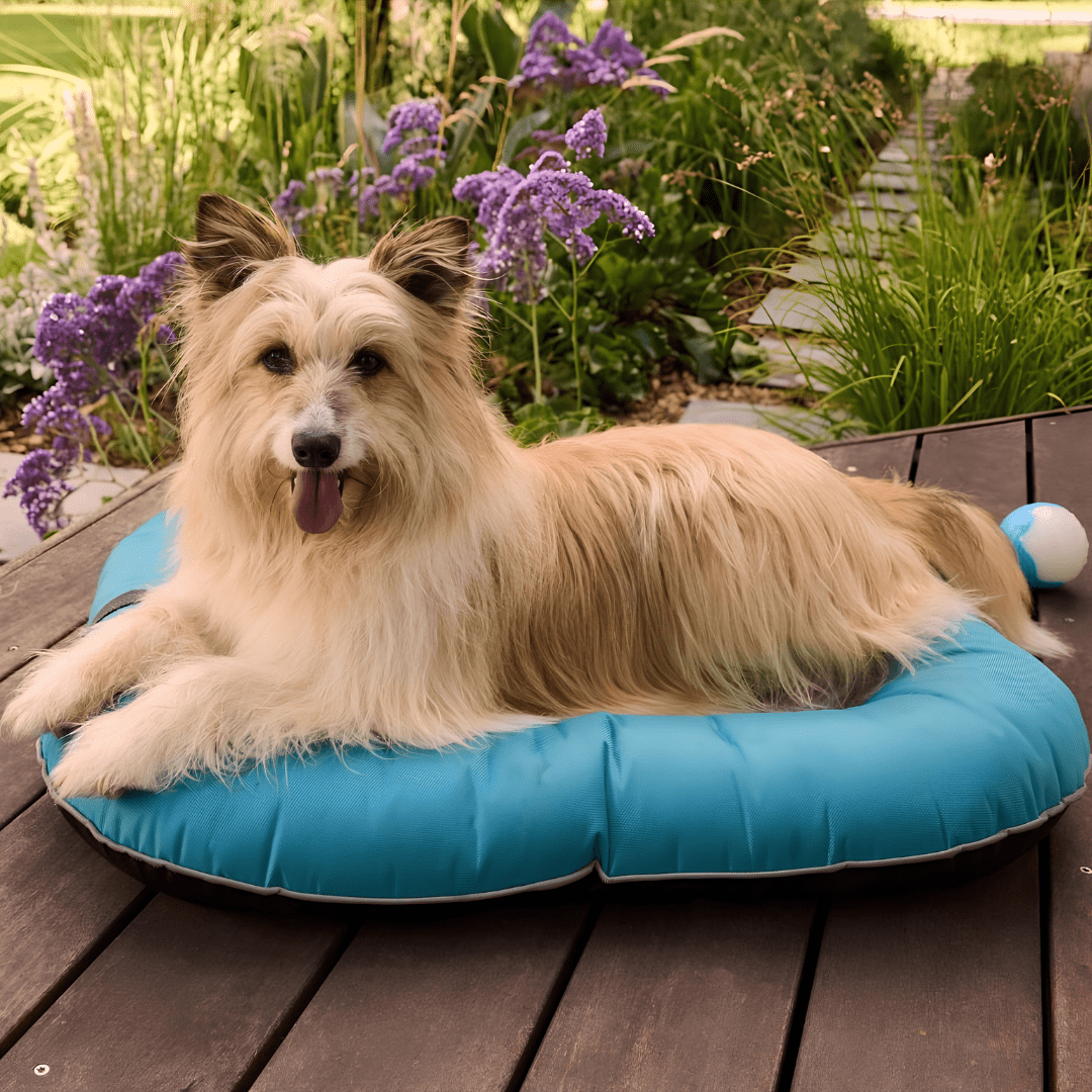 Zoofari® Premium Water-Repellent Outdoor Dog Bed (Square)