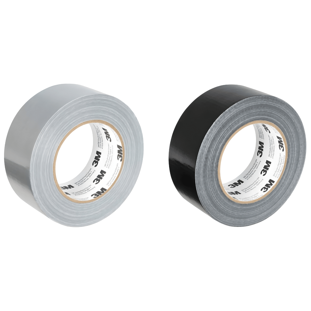 3M duct tape 50m x 50mm silver gray and black strong water resistant repair tape