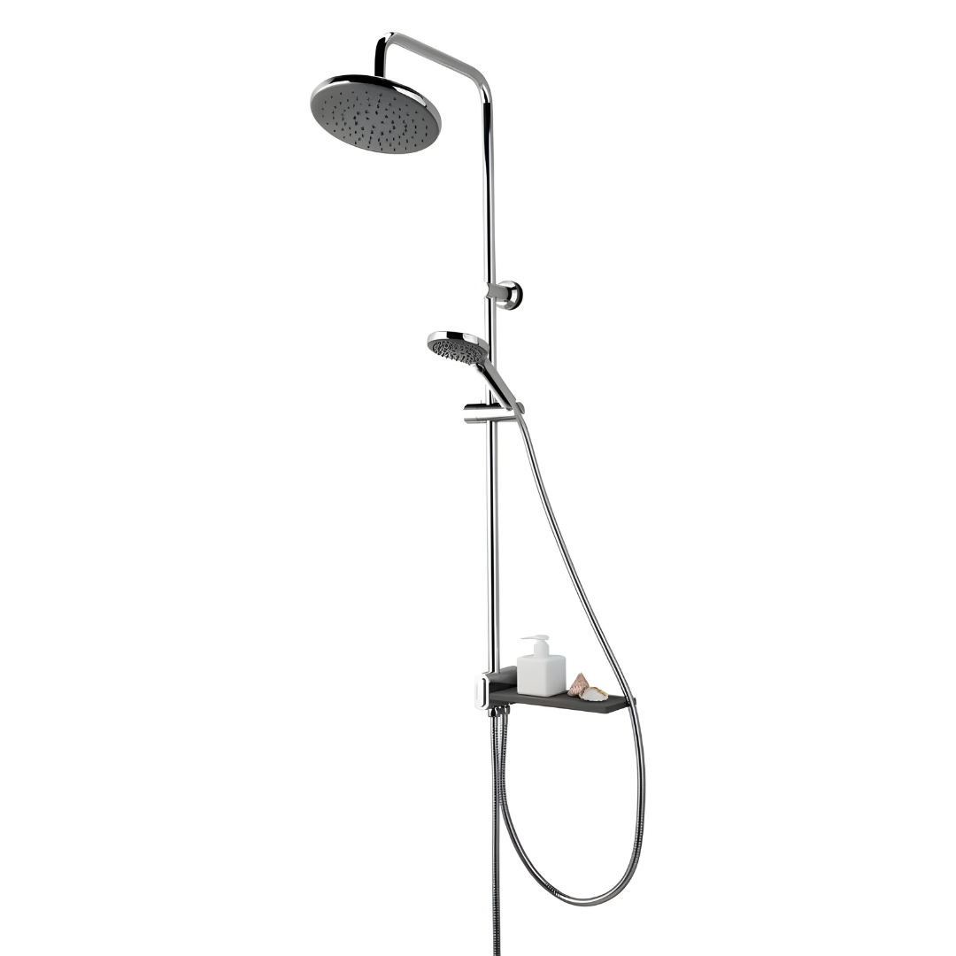 Livarno Home Shower Set With Storage Area