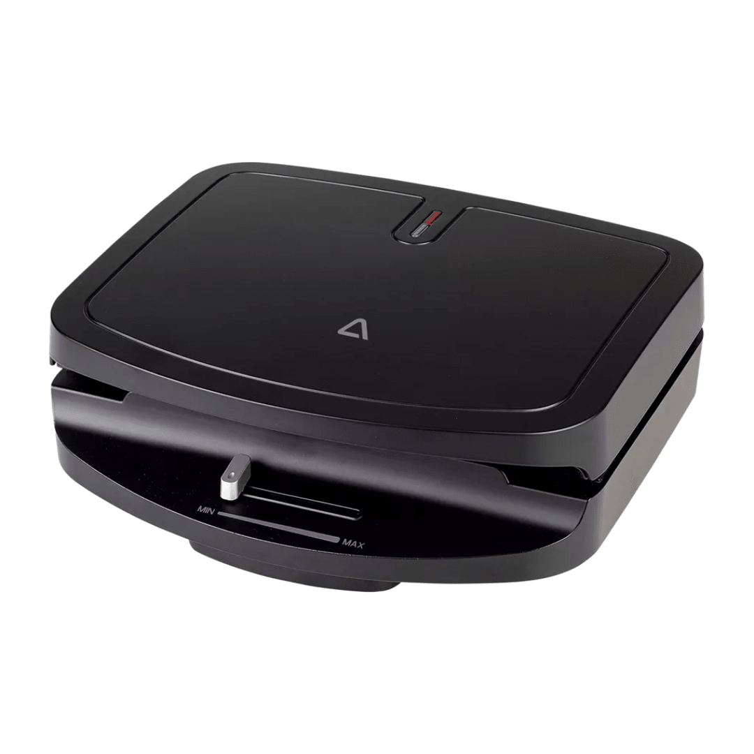 AMBIANO Electric Waffle Maker – Belgian or Heart-Shaped