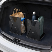 ULTIMATE SPEED 2-Piece Modular Car Trunk Organizer Set – Anti-Slip Holders with Elastic Straps