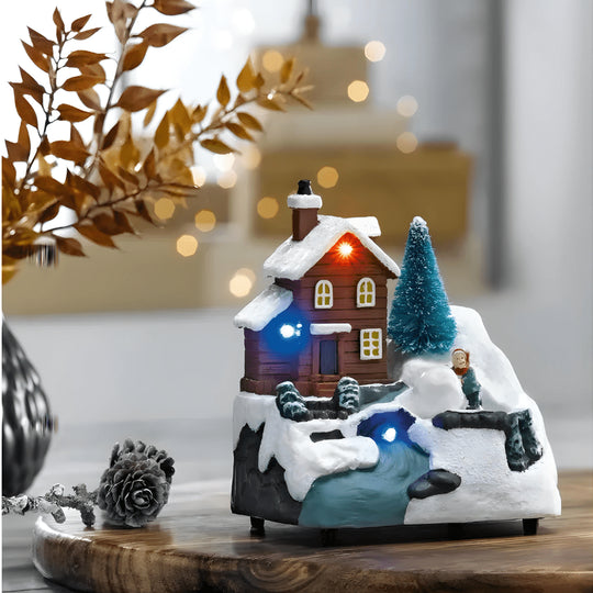 Livarno Home Christmas Scene - LEDs & Music-European Household-Lebanon