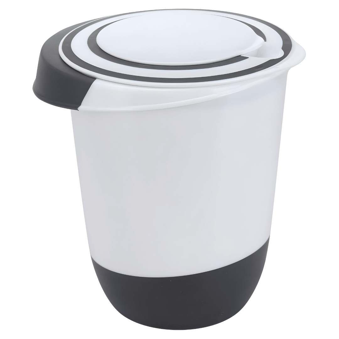 ERNESTO 1.46L mixing bowl in white and black available in Lebanon