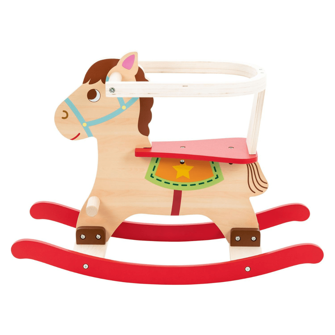 Playtive Wooden Rocking Horse - EUROPEAN HOUSE HOLD