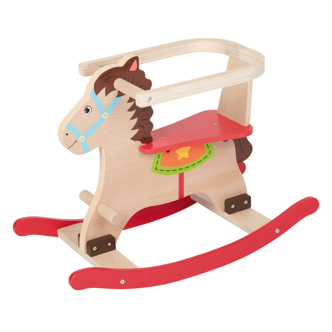 Playtive Wooden Rocking Horse - EUROPEAN HOUSE HOLD