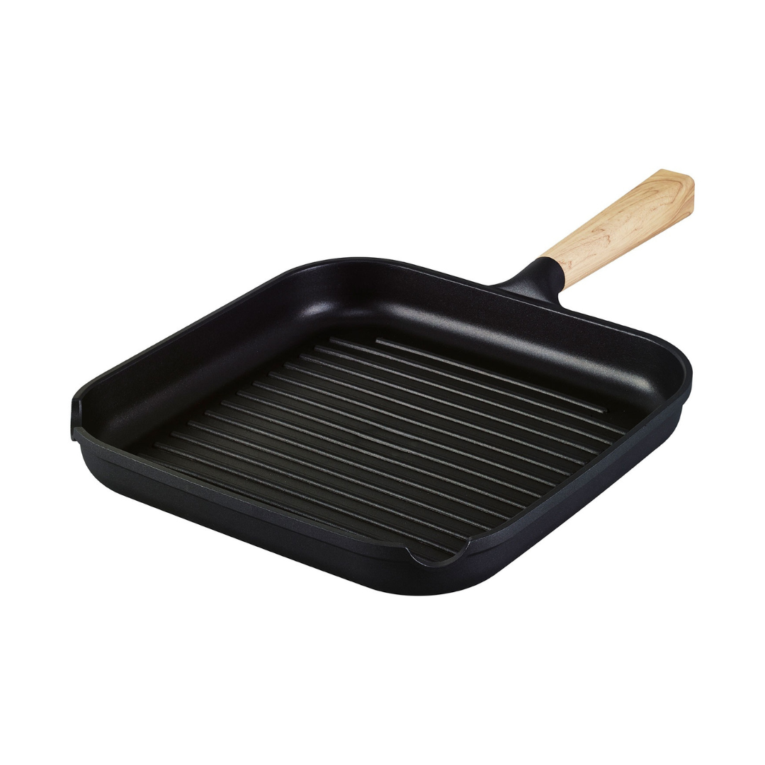 Home Creation Cast Aluminum Grill Pan