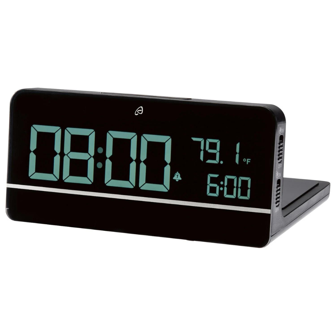 Digital Alarm Clock With Wireless Charging Function