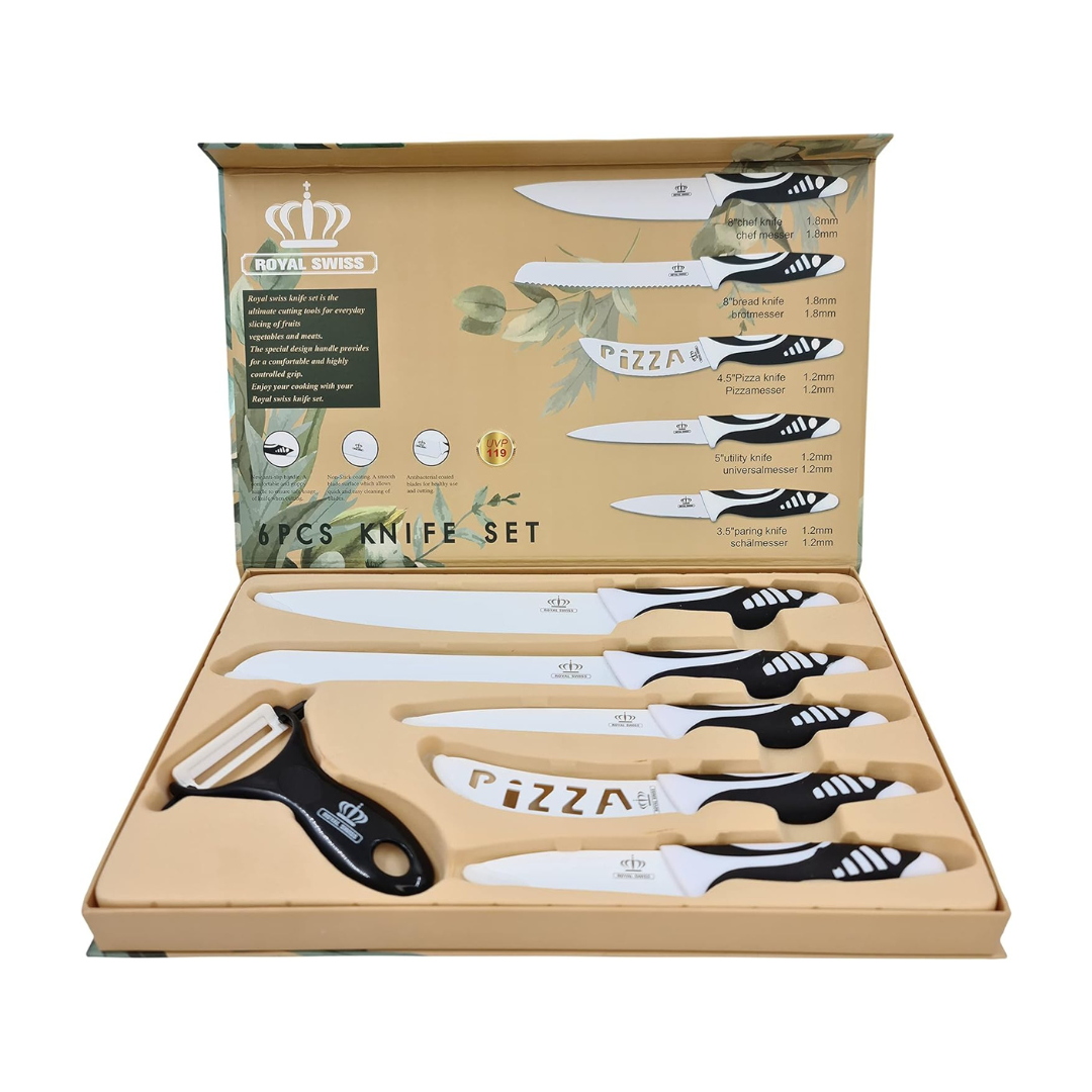 Royal Swiss Professional Knife Set 6 Pieces