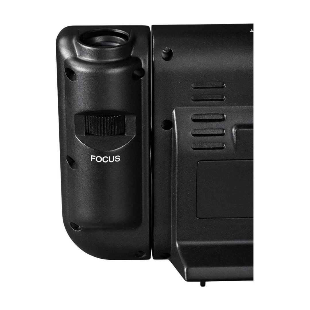 Wireless Projection Alarm Clock with temperature display and dual alarm – Black / White