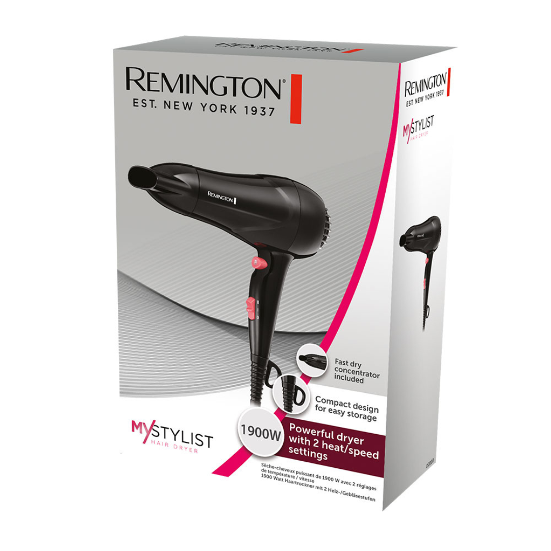 Remington My Stylist Hair Dryer 1900w