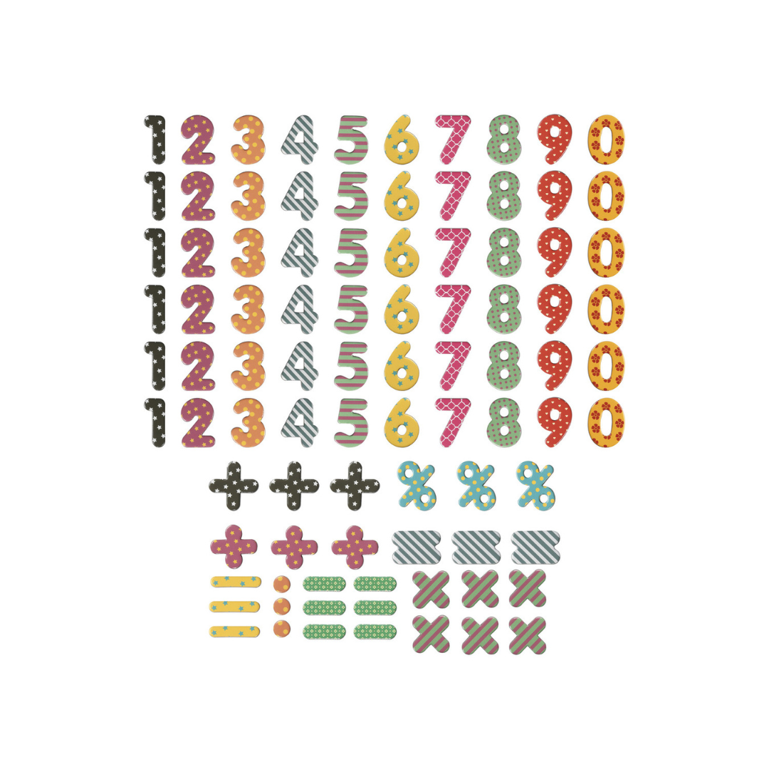 United Office Magnetic Alphabet Or Magnetic Mathematical Numbers and Symbols