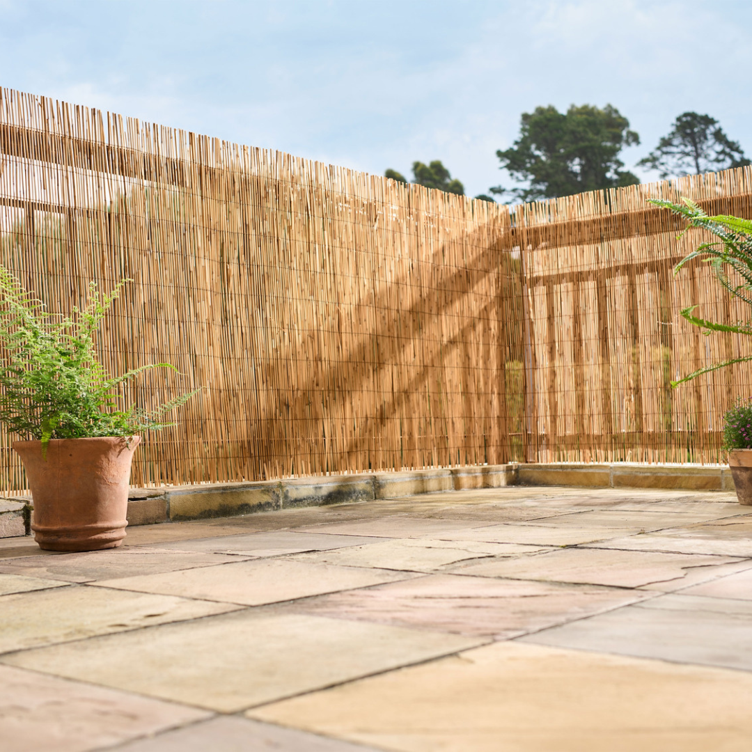 LIVARNO Home Reed Privacy Screen, 100 x 600 cm