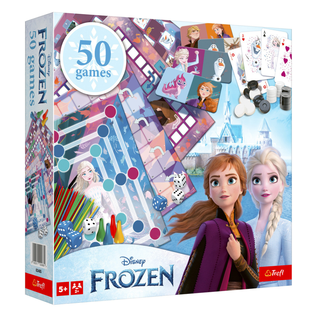 Trefl Games Box 50 Games Disney Frozen