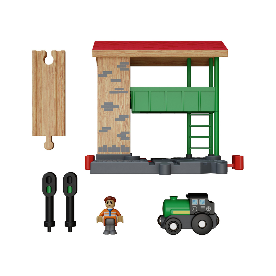 PLAYTIVE SIGNAL BUILDING SET 4 PIECES