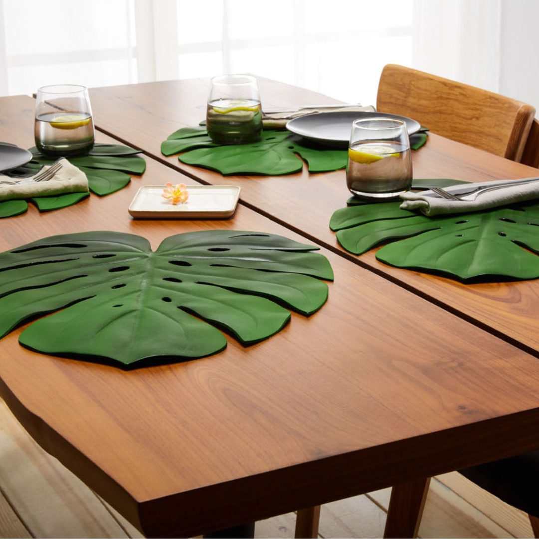 Livarno Home Palm Leaf Placemat Set Of 4