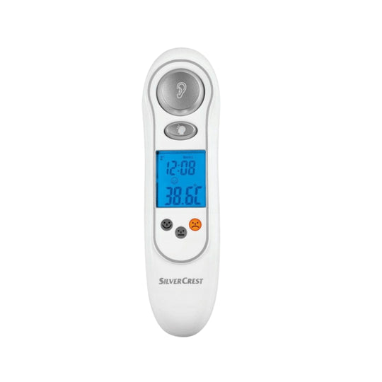 Terraillon of Silvercrest contactloze thermometer, wit 4 in 1 baby
