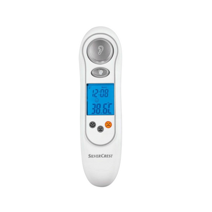 Terraillon Or Silvercrest Non-Contact thermometer, white 4 In 1 Baby