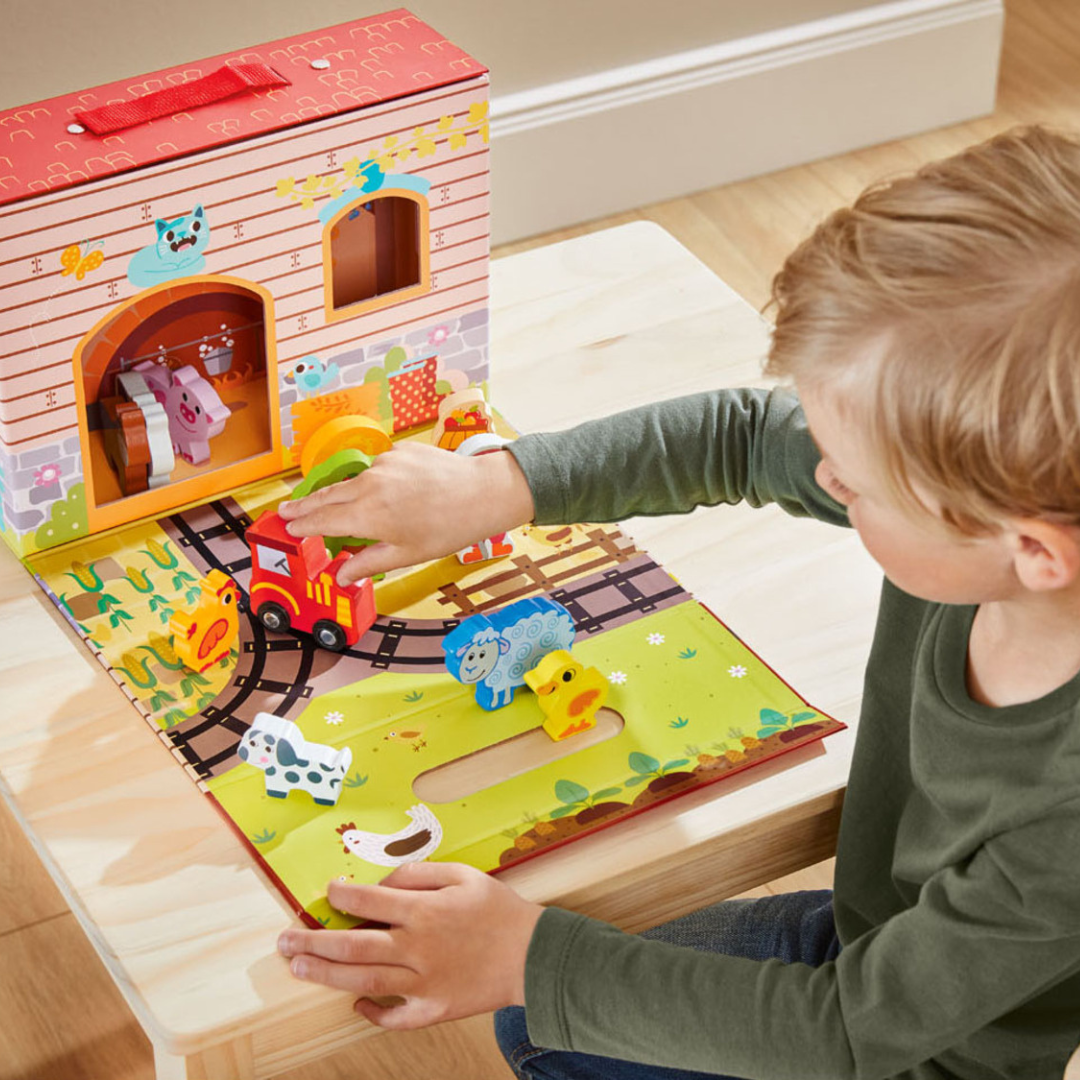 Playtive Fire Station Play Suitcase