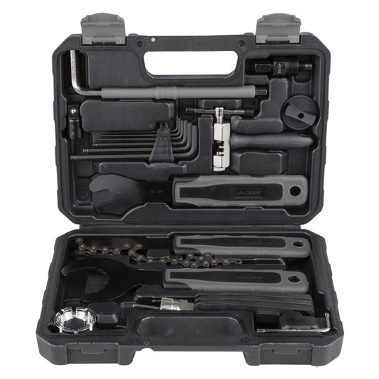 Crivit Fietsgereedschapset in Koffer, 20-delig