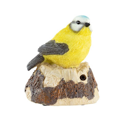 Livarno Home Wooden Bird Decoration Battery Operated