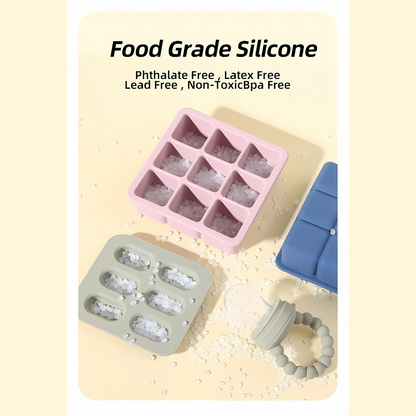 Mini Joy Premium Quality Silicone Ice Square Tray