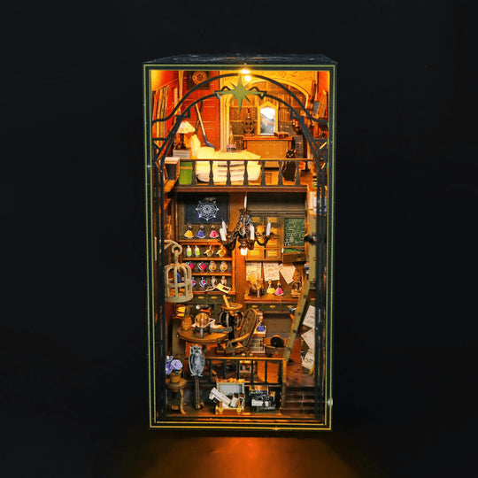 DIY Mira Magic House Booknook Series Miniature Kit with LED Light & Music Box – Beirut Lebanon