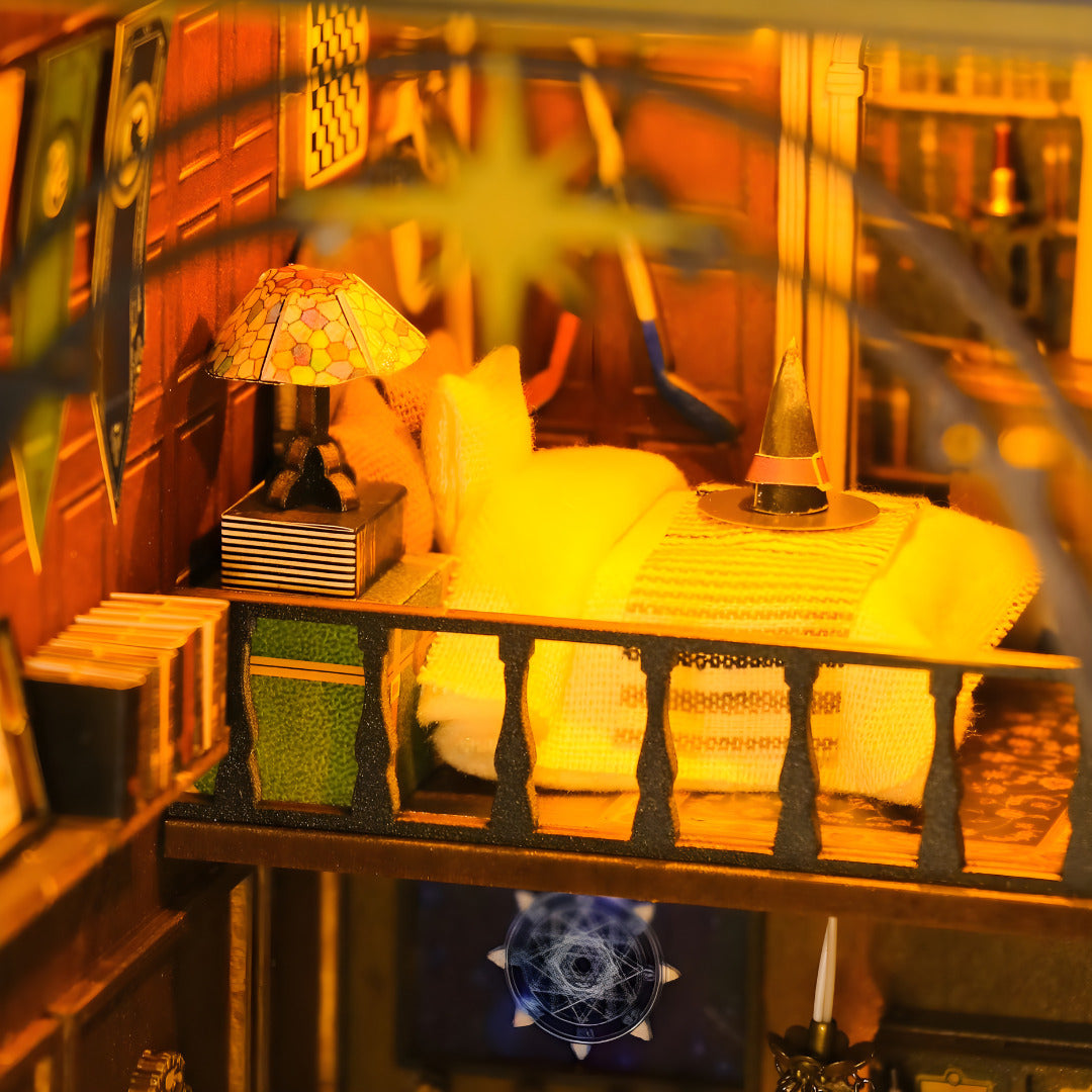 DIY Mira Magic House Booknook Series Miniature Kit with LED Light & Music Box – Beirut Lebanon