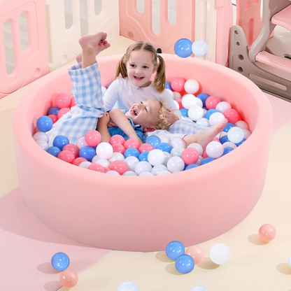 Premium Foam Toddler Ball Pit With 200 Ocean Balls