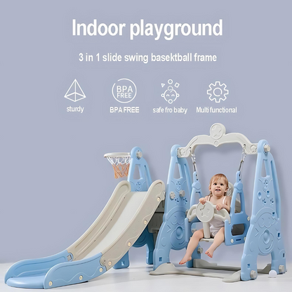 3 In 1 High-Quality Toddler Indoor Playground