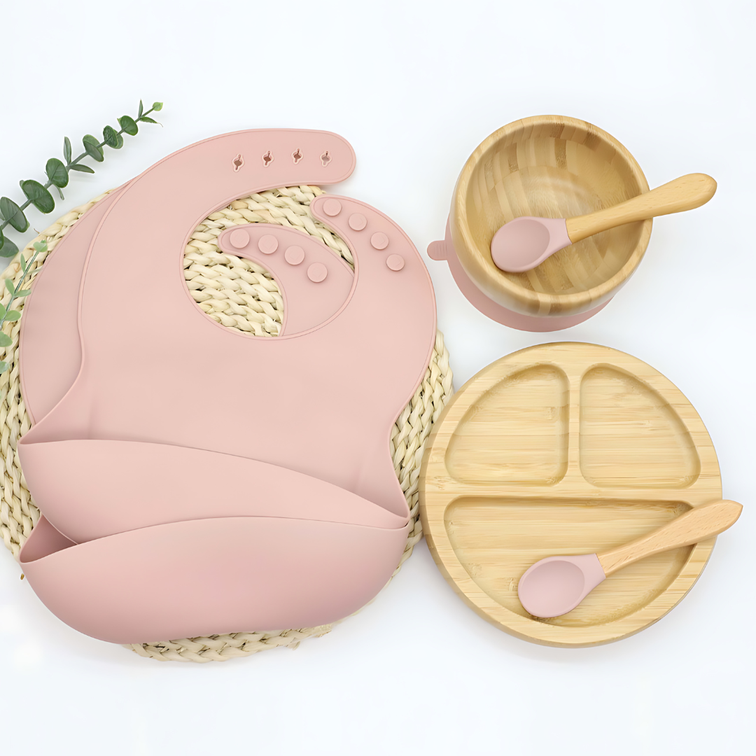 Silicone  Baby Feeding set