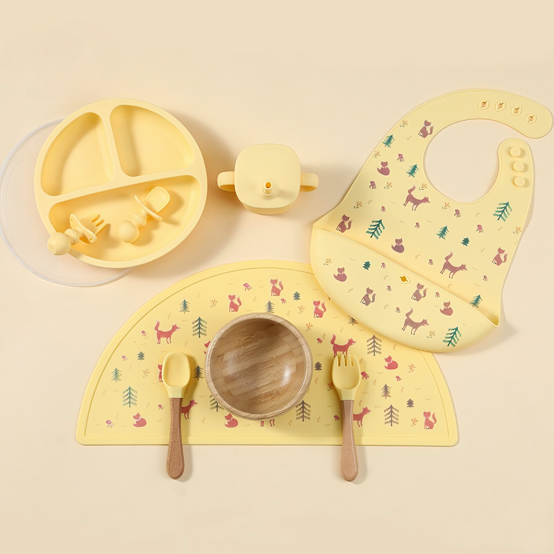 Baby Feeding Premium Starter Set Silicon