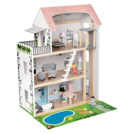 Playtive Houten Poppenhuis 3 Jaar +