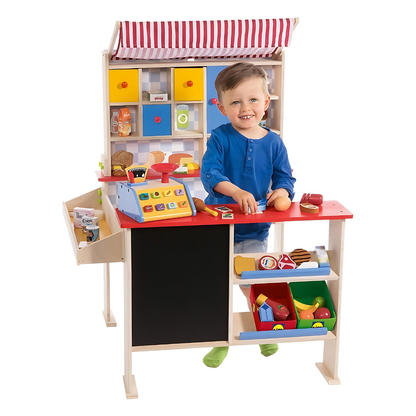 Playtive Junior Wooden Store - European Household