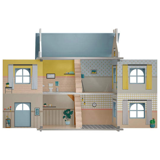 Playtive Houten Poppenhuiskast 3 Verdiepingen