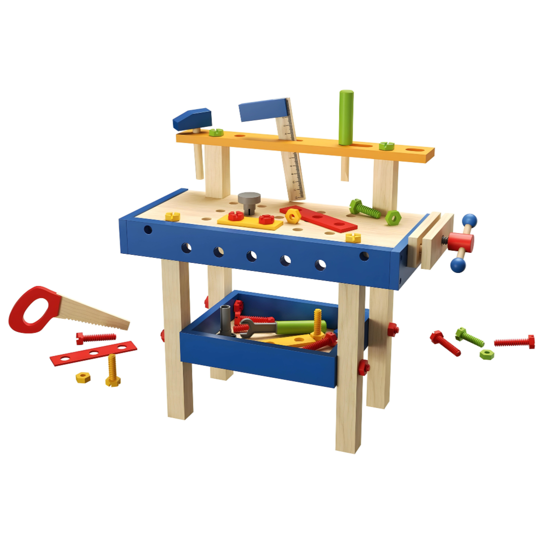 Playtive Wooden Work Bench