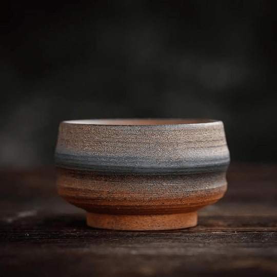 Japanse Retro Handgemaakte Uniek Design 80m Kop Met Schotel