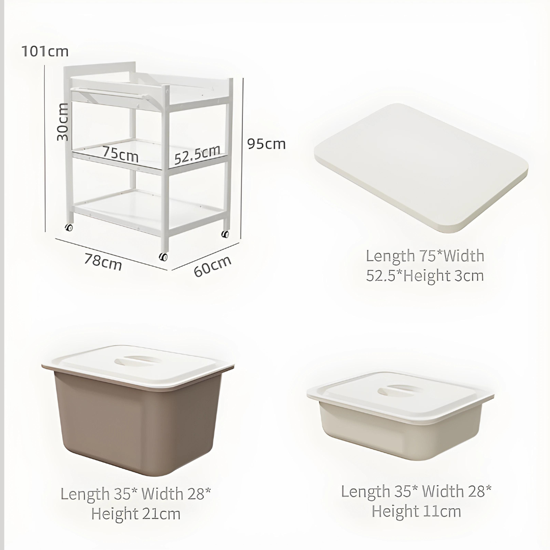 HDPE Premium Changing Diaper Table