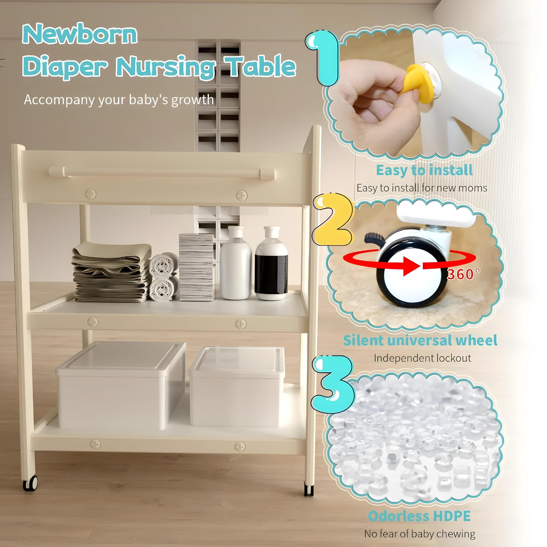 HDPE Premium Changing Diaper Table