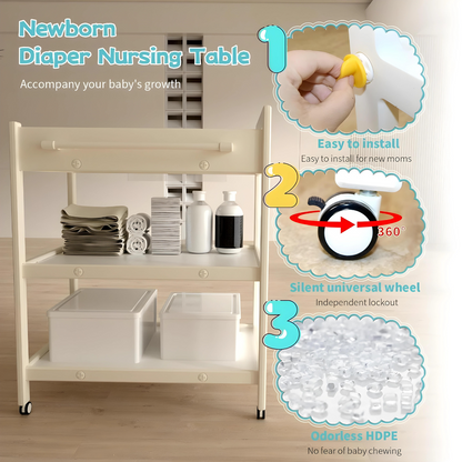 HDPE Premium Changing Diaper Table