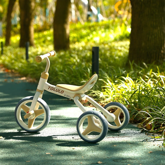 Multi-Functional 3-in-1 Kids Tricycle, Balance Bike, and Bike