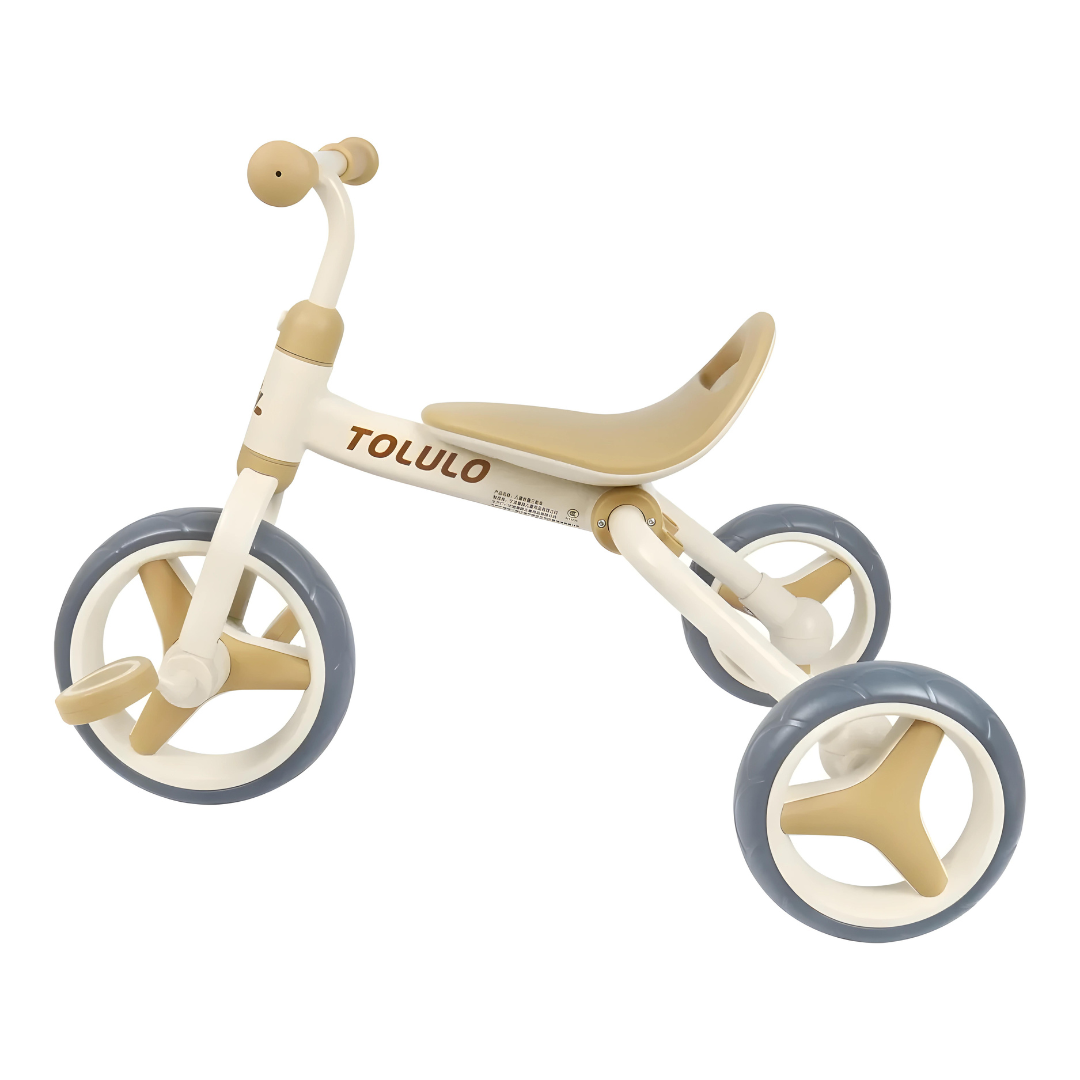 Multi-Functional 3-in-1 Kids Tricycle, Balance Bike, and Bike