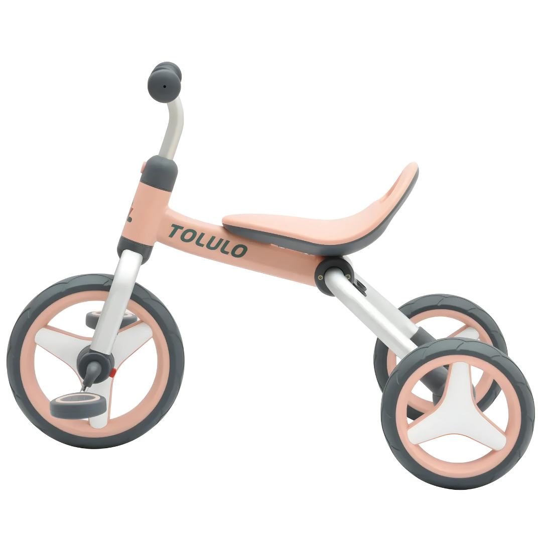 Multi-Functional 3-in-1 Kids Tricycle, Balance Bike, and Bike