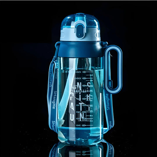 Fitness Summer Outdoor Portable Water Bottle ,BPA Free 1600ML