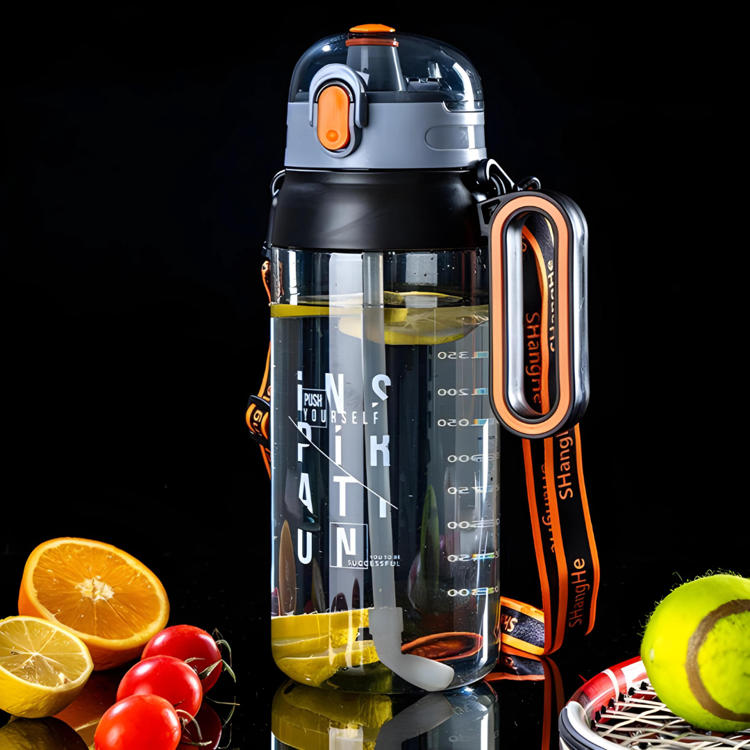 Fitness Summer Outdoor Portable Water Bottle ,BPA Free 1600ML