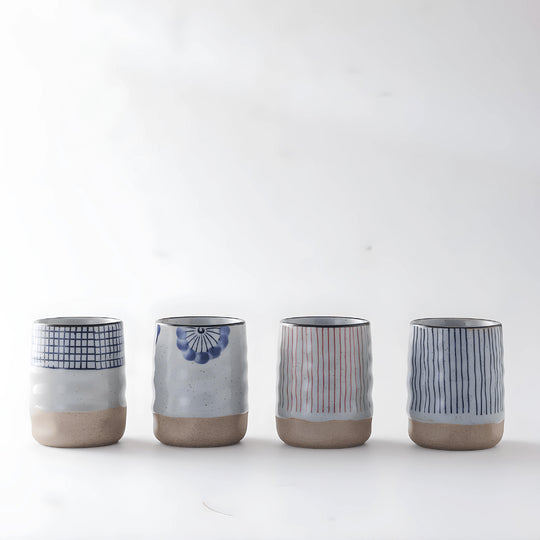 Vintage Japanse stijl keramische mokken 200ml